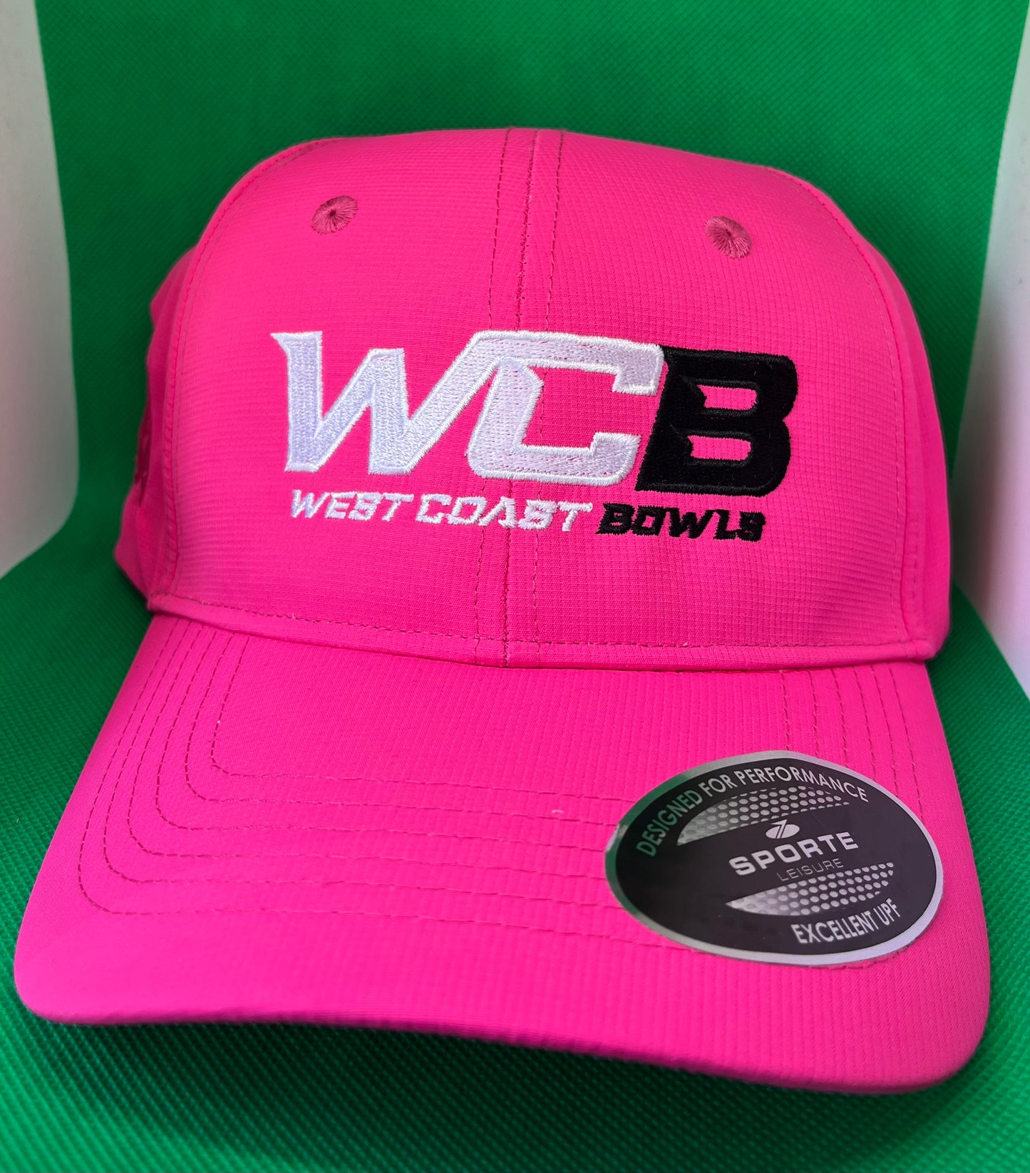 WCB Pink Cap Sporte Leisure BA Approved Black