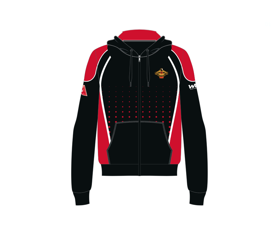 ** Bowling Club unisex Zipped Hoodie