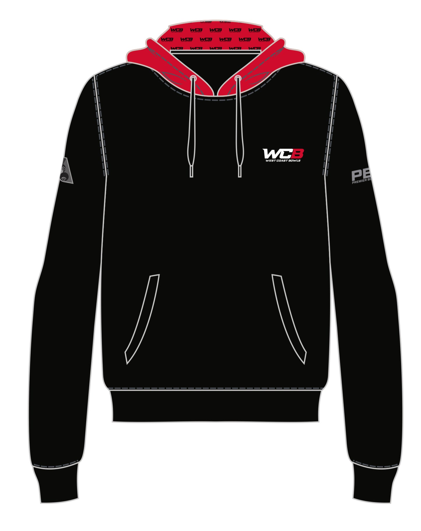 ** Bowling Club unisex Hoodie