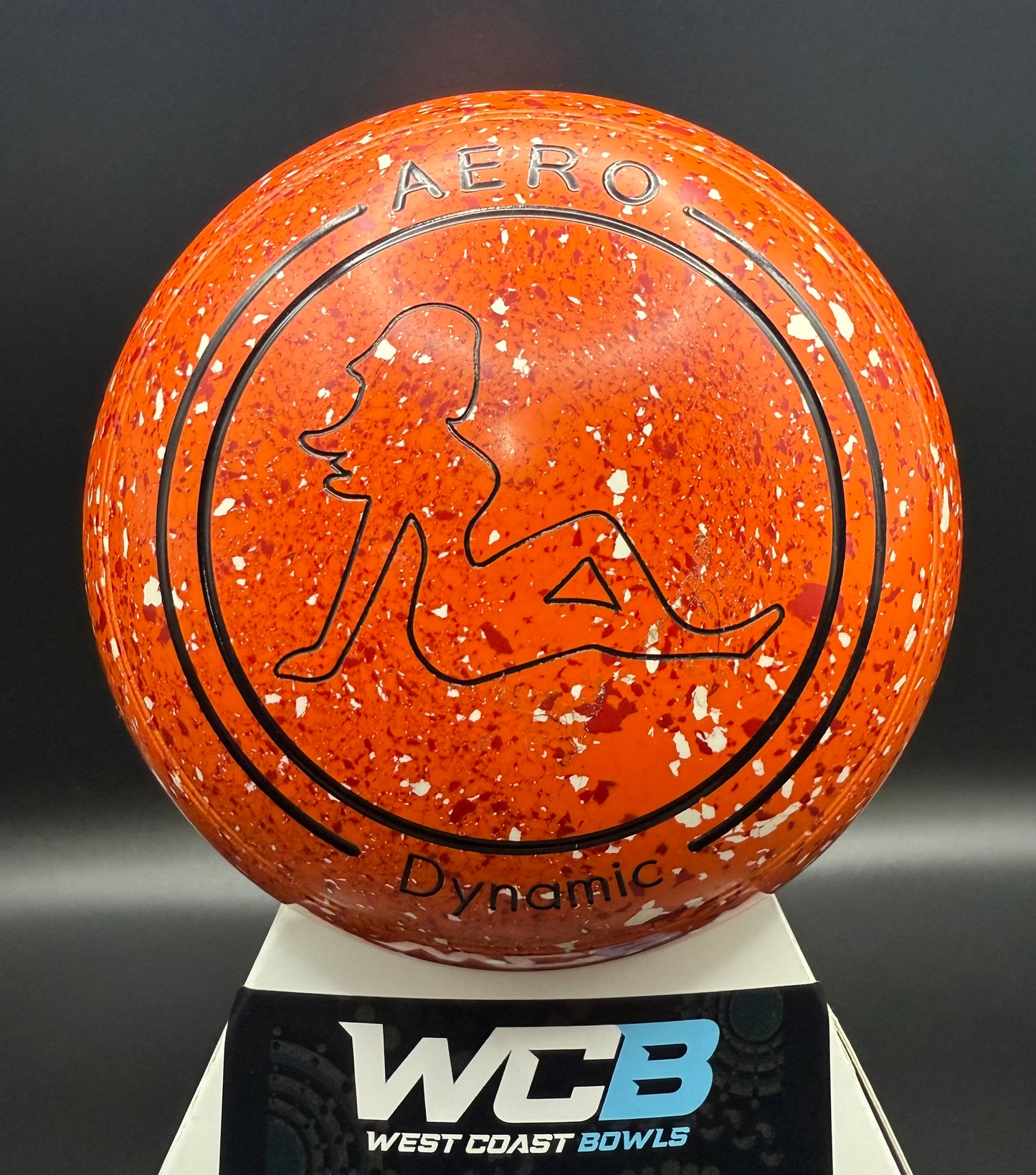 Aero Dynamic size 3.5 Plain Grip Orange