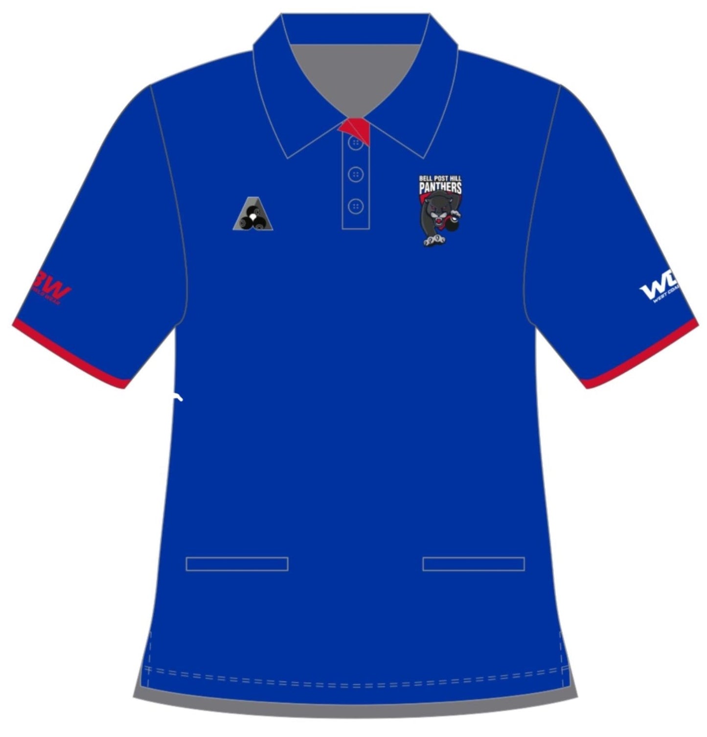** Bowling Club Ladies short sleeve Tournament polo