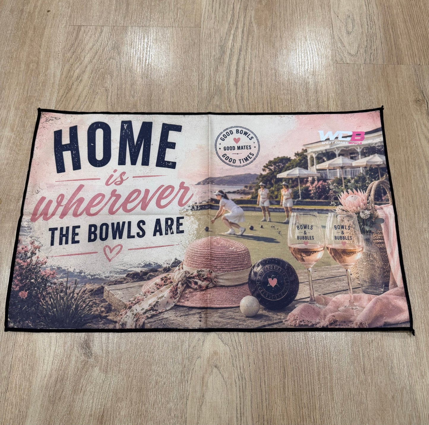 WCB Bowls Cloth ‘Home'