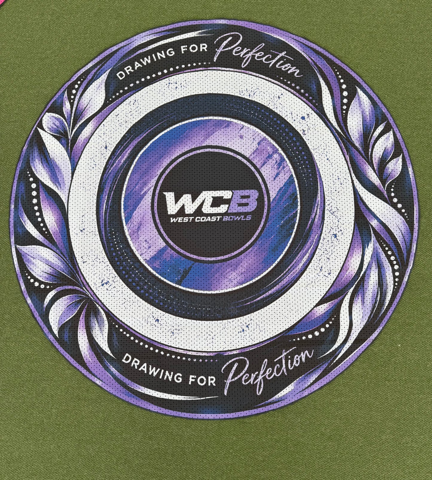 WCB Pro Target Fun Mat - Purple Floral