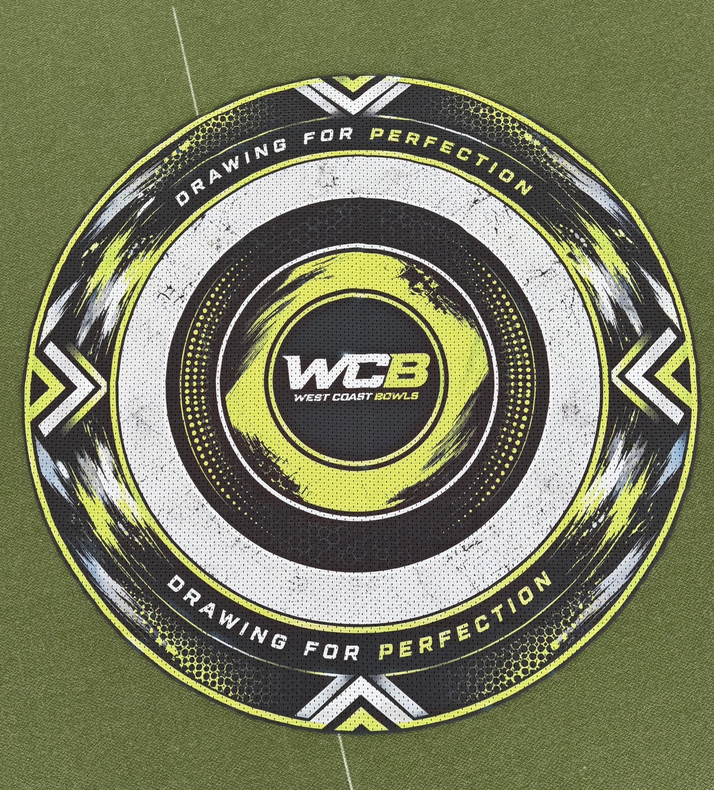 WCB Pro Target Fun Mat - Drawing for Perfection Yellow