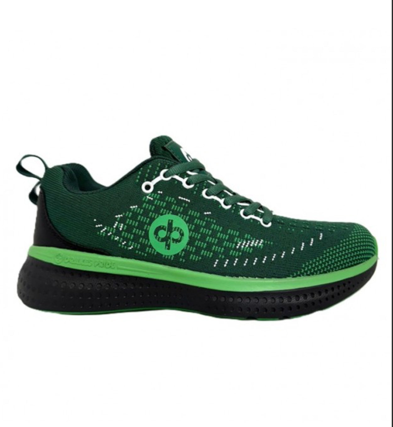 Drakes Pride Renegade 4E Width Lawn Bowls Shoes - Green