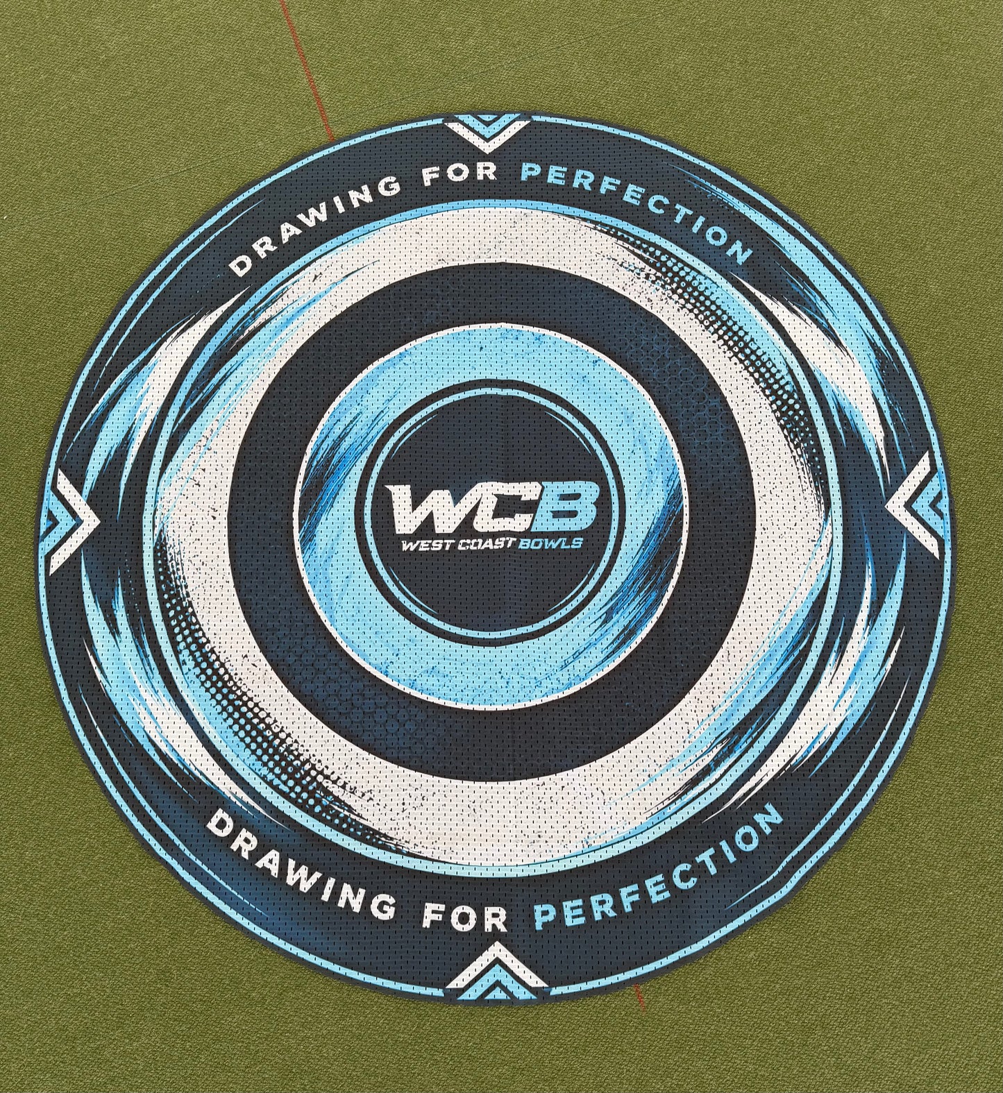 WCB Pro Target Fun Mat - Drawing for Perfection Blue