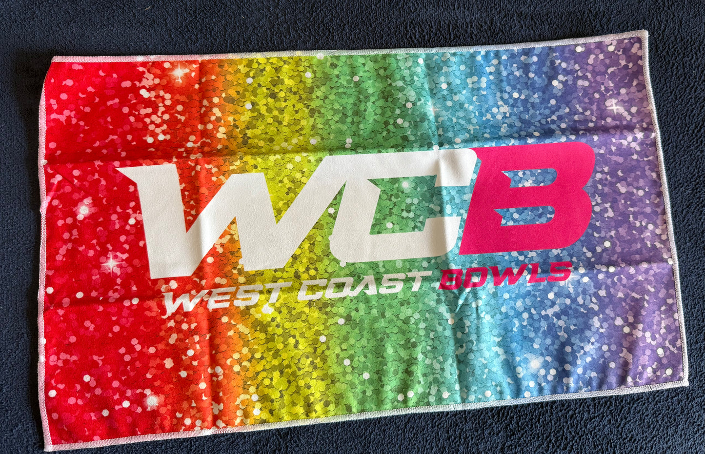 WCB Rainbow Lawn Bowls Cloth