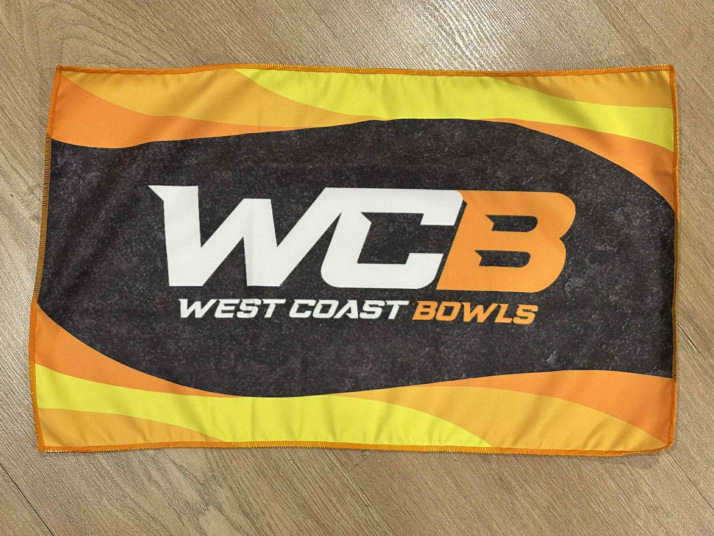 WCB Orange Lawn Bowls Cloth