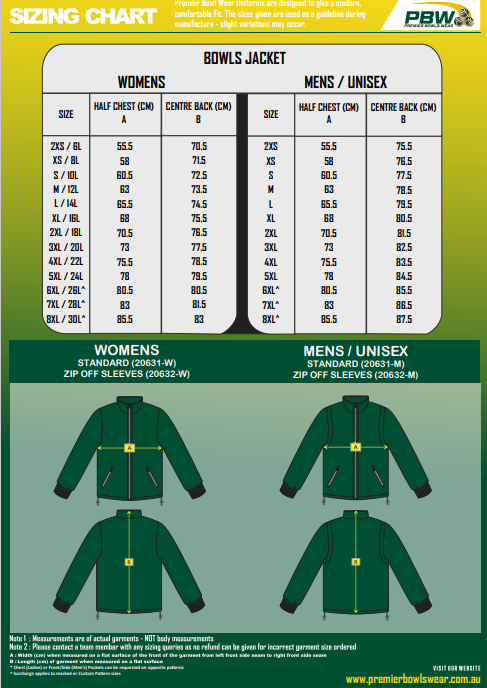 Tomakin Twist Tops Unisex Jacket