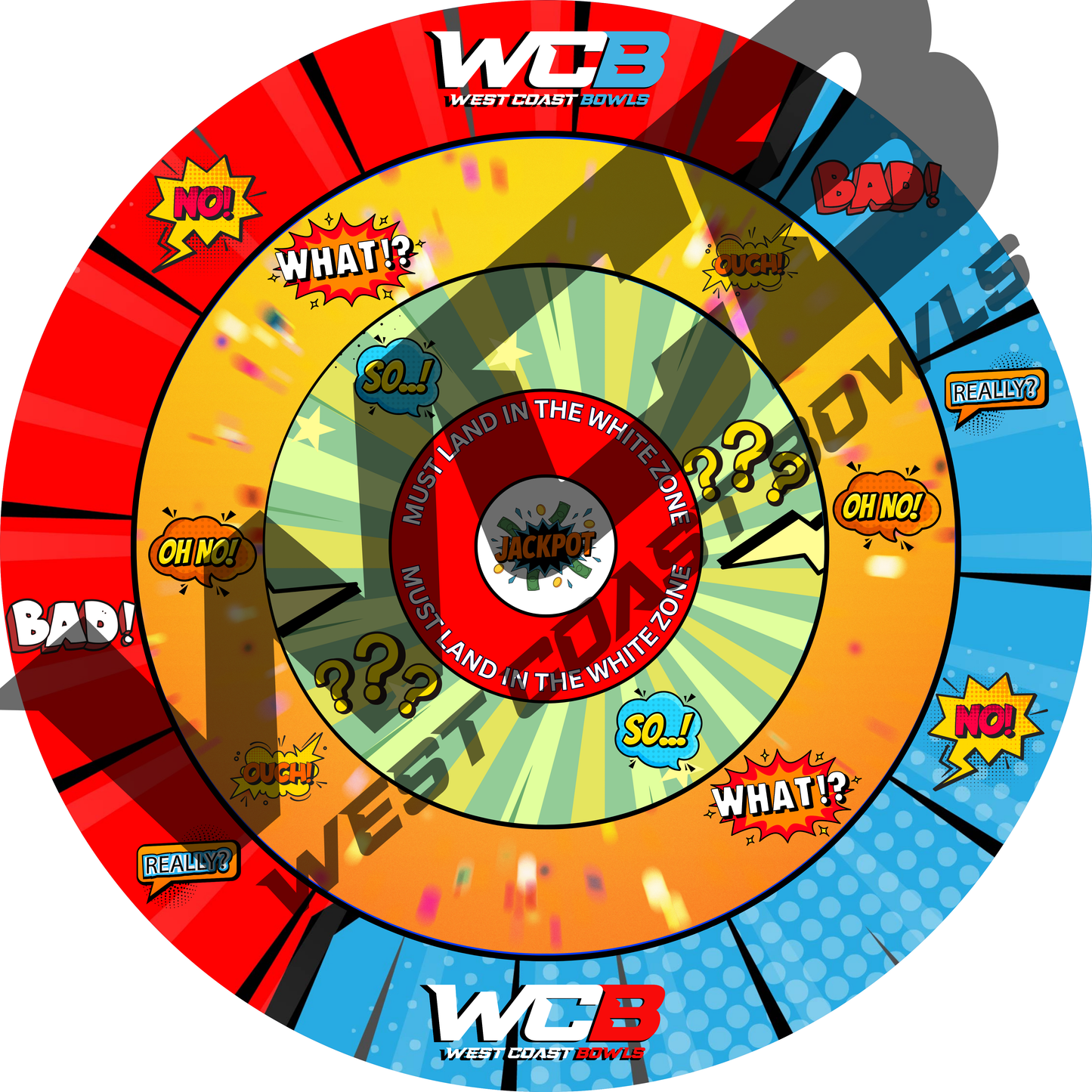 WCB Pro Target Mats- Fundraising Game