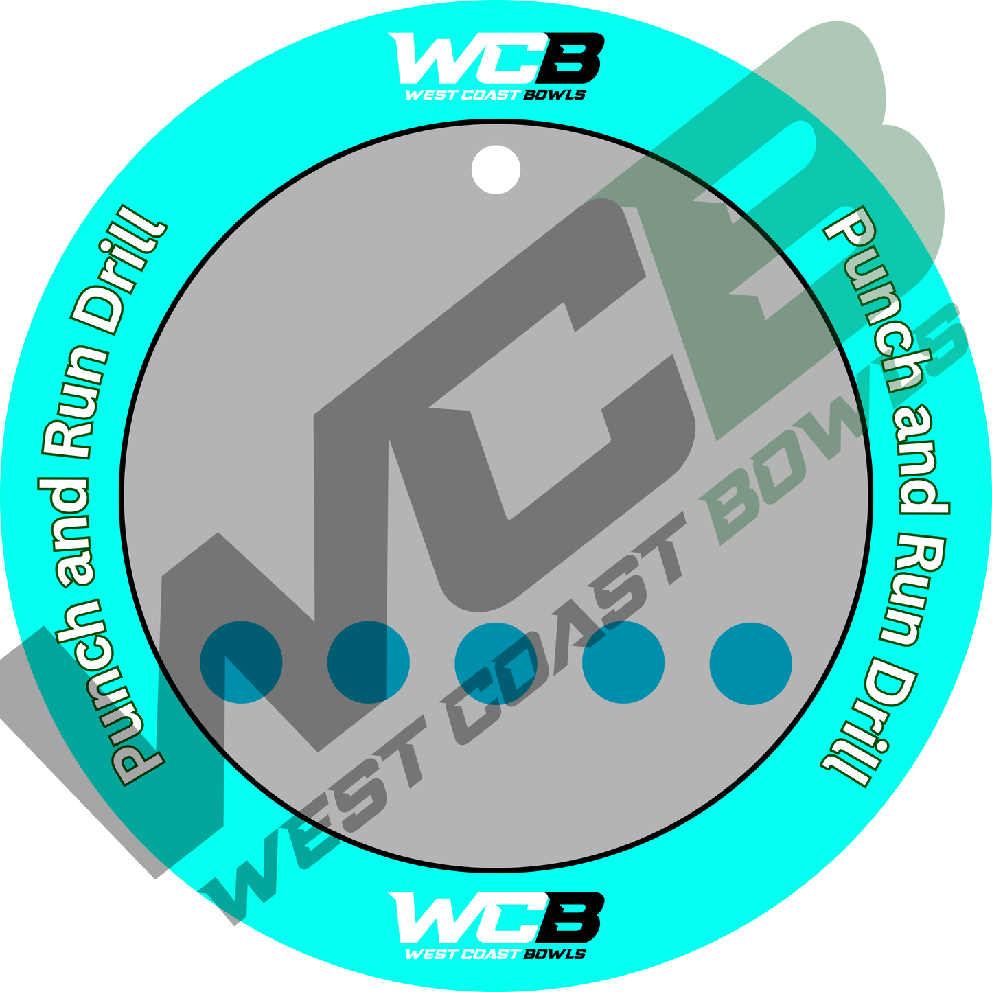 WCB Pro Target Mats- Punch and Run Drill