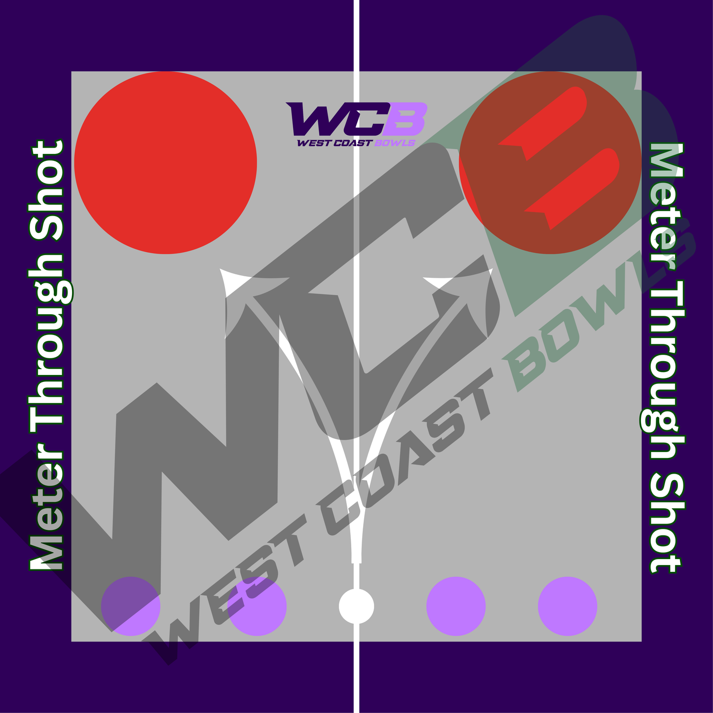 WCB Pro Target Mats- Meter Through Shot