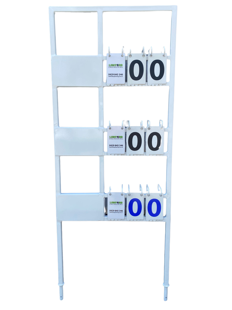 Lawn Bowls Aggregate Scoreboard