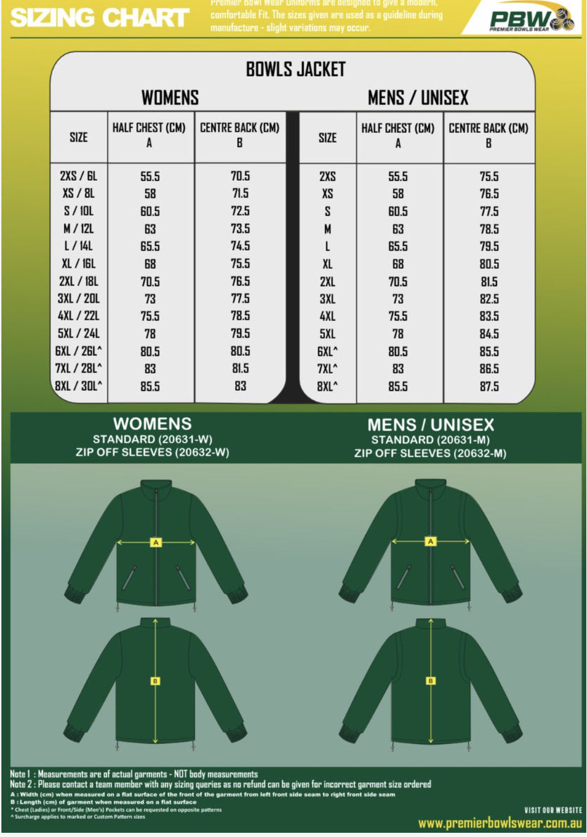 Club Sunbury XTreme Club Unisex Jacket