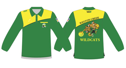 Weston Creek Bowling Club Mens Long Sleeve Polo