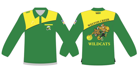 Weston Creek Bowling Club Mens Long Sleeve Polo