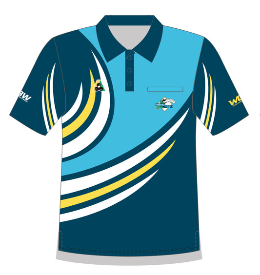 Mona Vale Bowling Club Mens Short Sleeve Polo