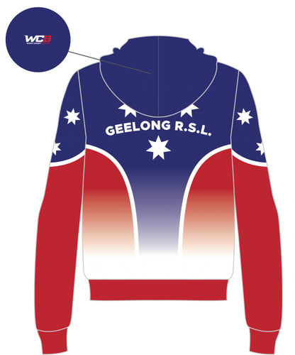 Geelong RSL Bowling Club Unisex Zipped Hoodie