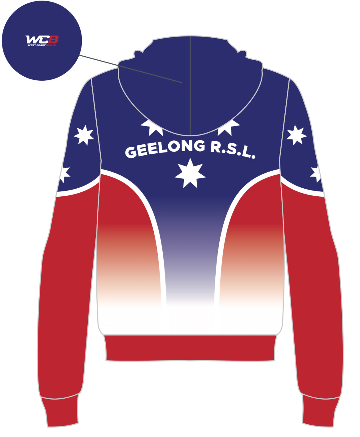 Geelong RSL Bowling Club Unisex Hoodie