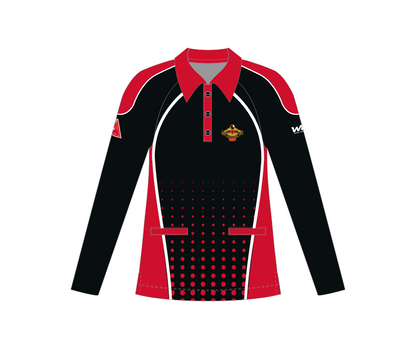 Kapunda Bowling Club Ladies Long Sleeve Polo