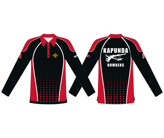 Kapunda Bowling Club Mens Long Sleeved Polo