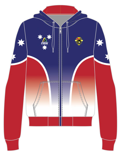 Geelong RSL Bowling Club Unisex Zipped Hoodie