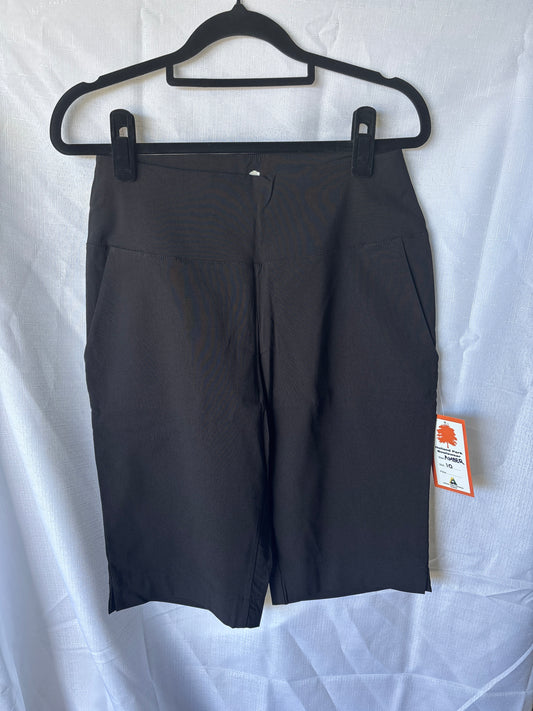 Holland Park Ladies Stretchy Amber Shorts - Black