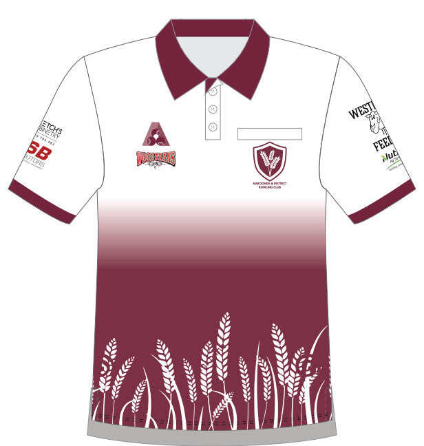 Karoonda & District Bowling Club Mens Polo