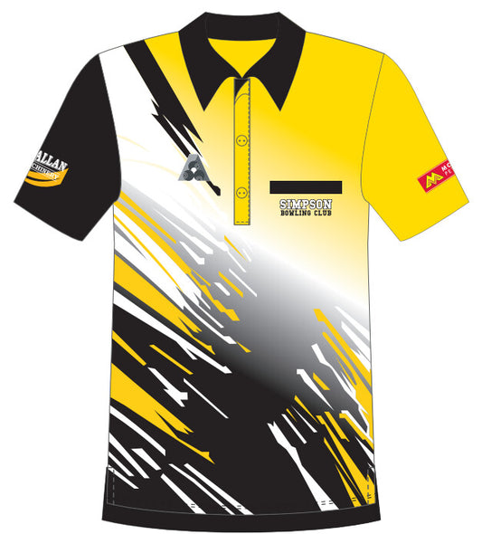 Simpson Bowling Club Uniform Mens Polo