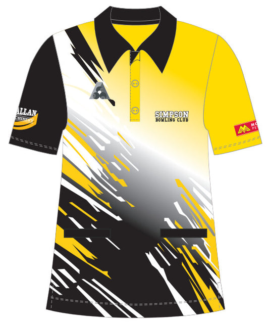 Simpson Bowling Club Uniform Ladies Polo