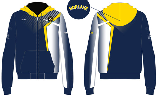 Norlane Bowling Club Unisex Zipped Hoodie