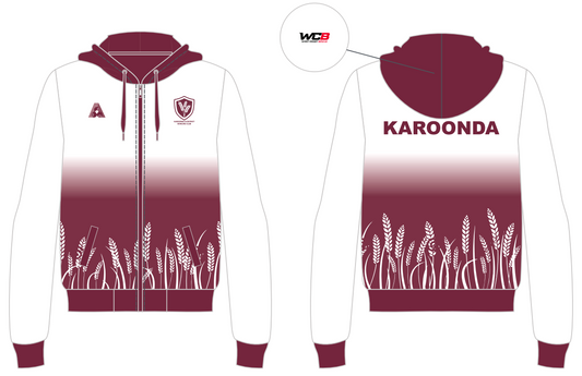 Karoonda & District Bowling Club Unisex Zipped Hoodie