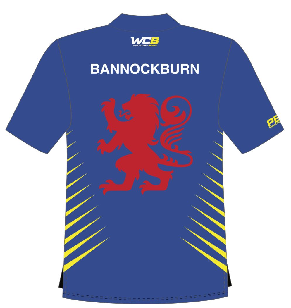 Bannockburn Bowling Club Unisex Tournament Polo