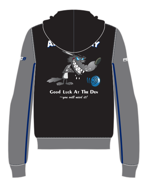 Apollo Bay Wolf Pack Unisex Zipped Hoodie