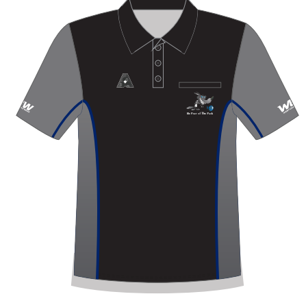 Apollo Bay Bowling Club Wolf Pack Mens Polo
