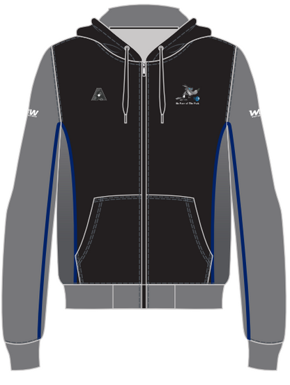 Apollo Bay Wolf Pack Unisex Zipped Hoodie
