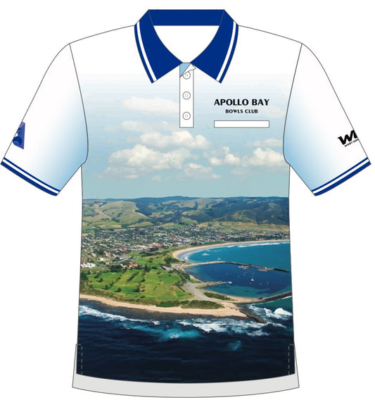 Apollo Bay Bowling Club Uniform Mens Polo