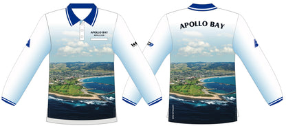 Apollo Bay Bowling Club Uniform Men's Long Sleeved Polo