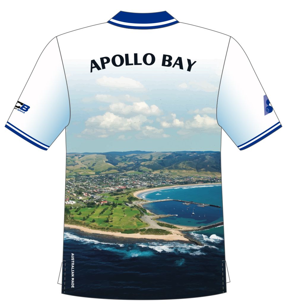 Apollo Bay Bowling Club Uniform Mens Polo