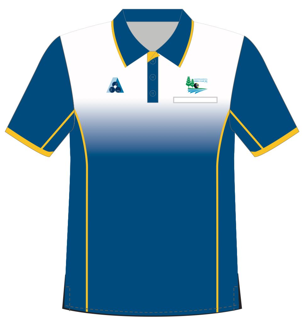 Warrnambool Bowling Club Pennant Mens Short Sleeve Polo