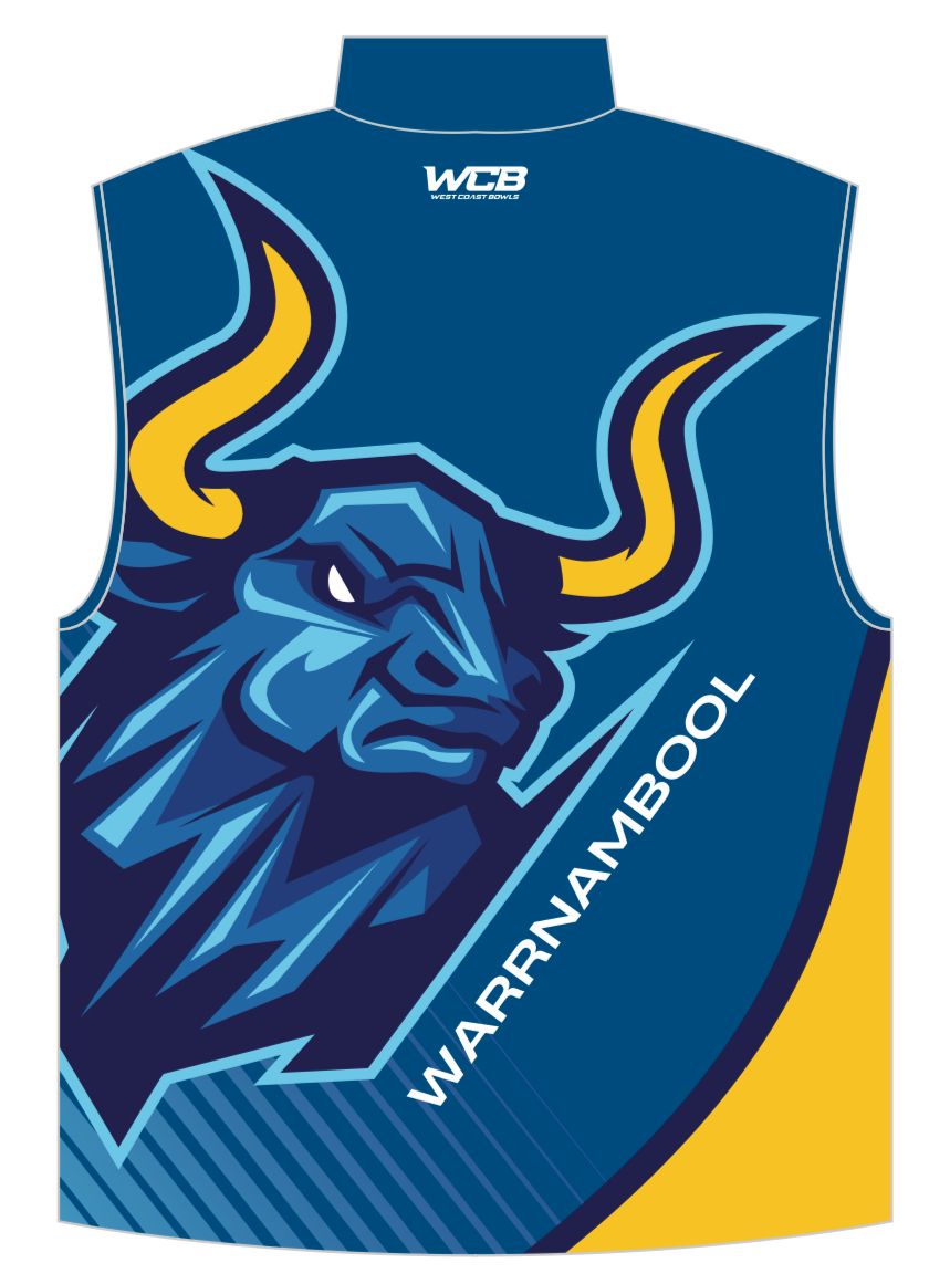 Warrnambool Bowling Club Bulls Unisex Vest