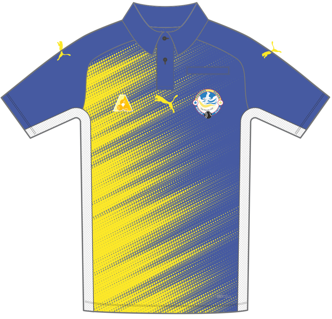 Turners Beach Bowls Club Men’s Regular Polo Pocket Westcoast Bowls