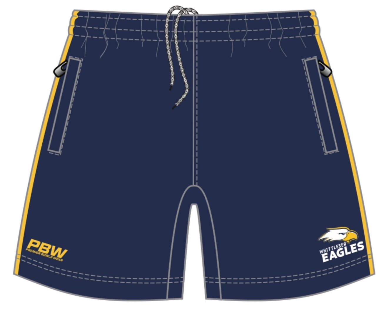 Whittlesea Eagles Ladies Pennant Elite Shorts