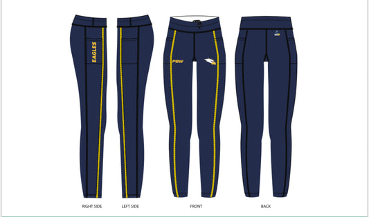 Whittlesea Eagles Full Length Ladies Legging
