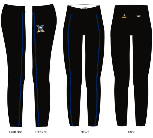 Club Sunbury Xtreme Ladies Pennant Lawn Bowl 3/4 Leggings