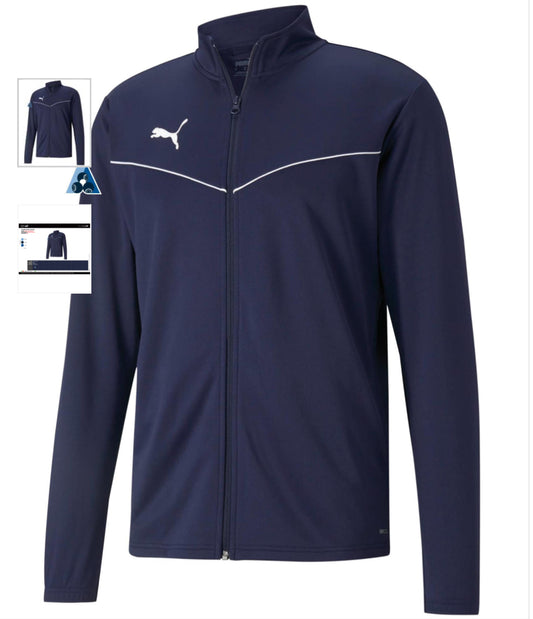 Puma TeamRISE Jacket- Navy