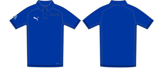 Moe Bowls Club Puma Relaxed Polo Royal Blue