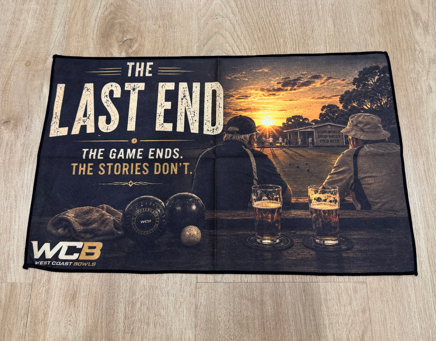 WCB Bowls Cloth ‘Last End'