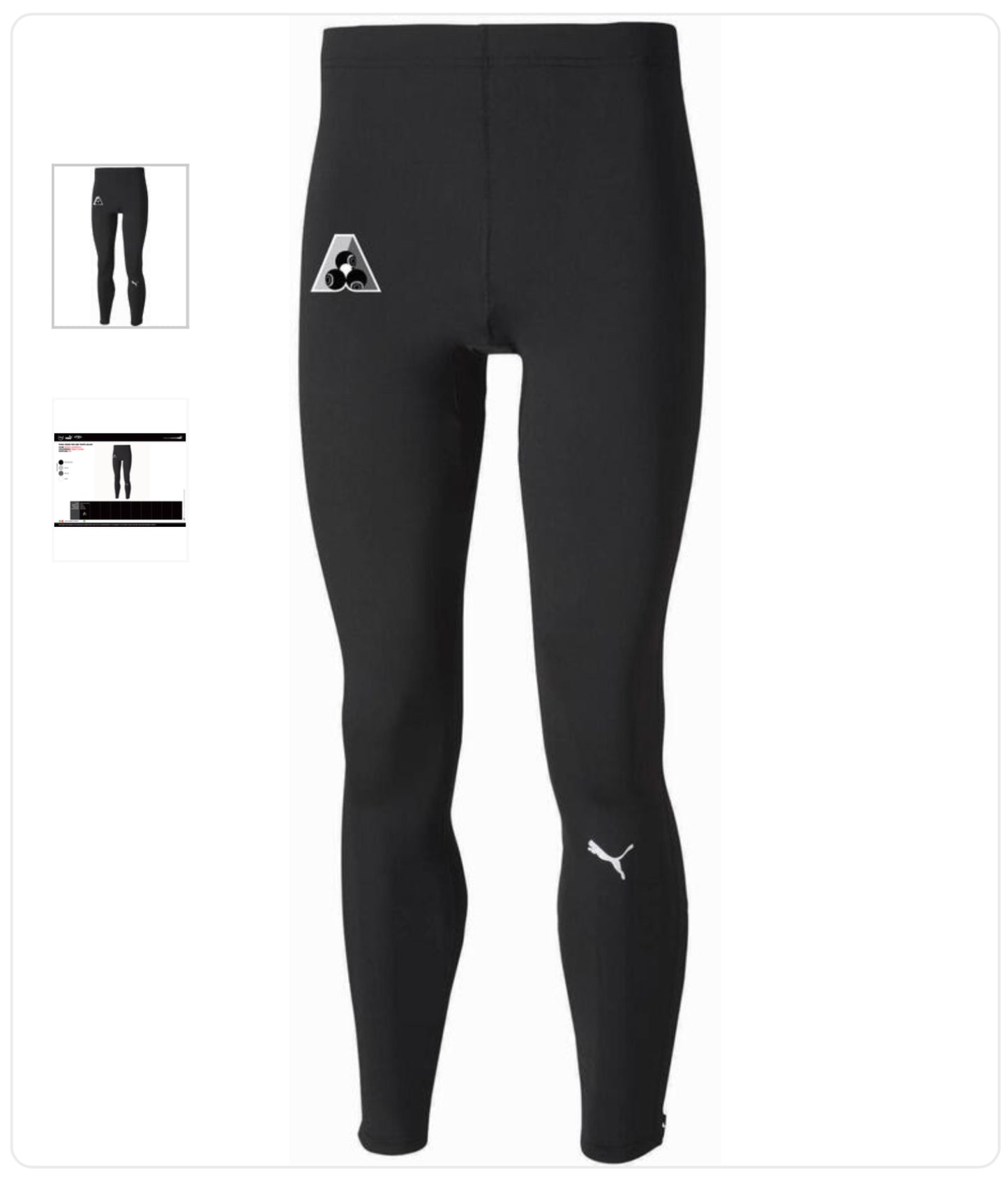 SALE- Puma Men’s leggings Black