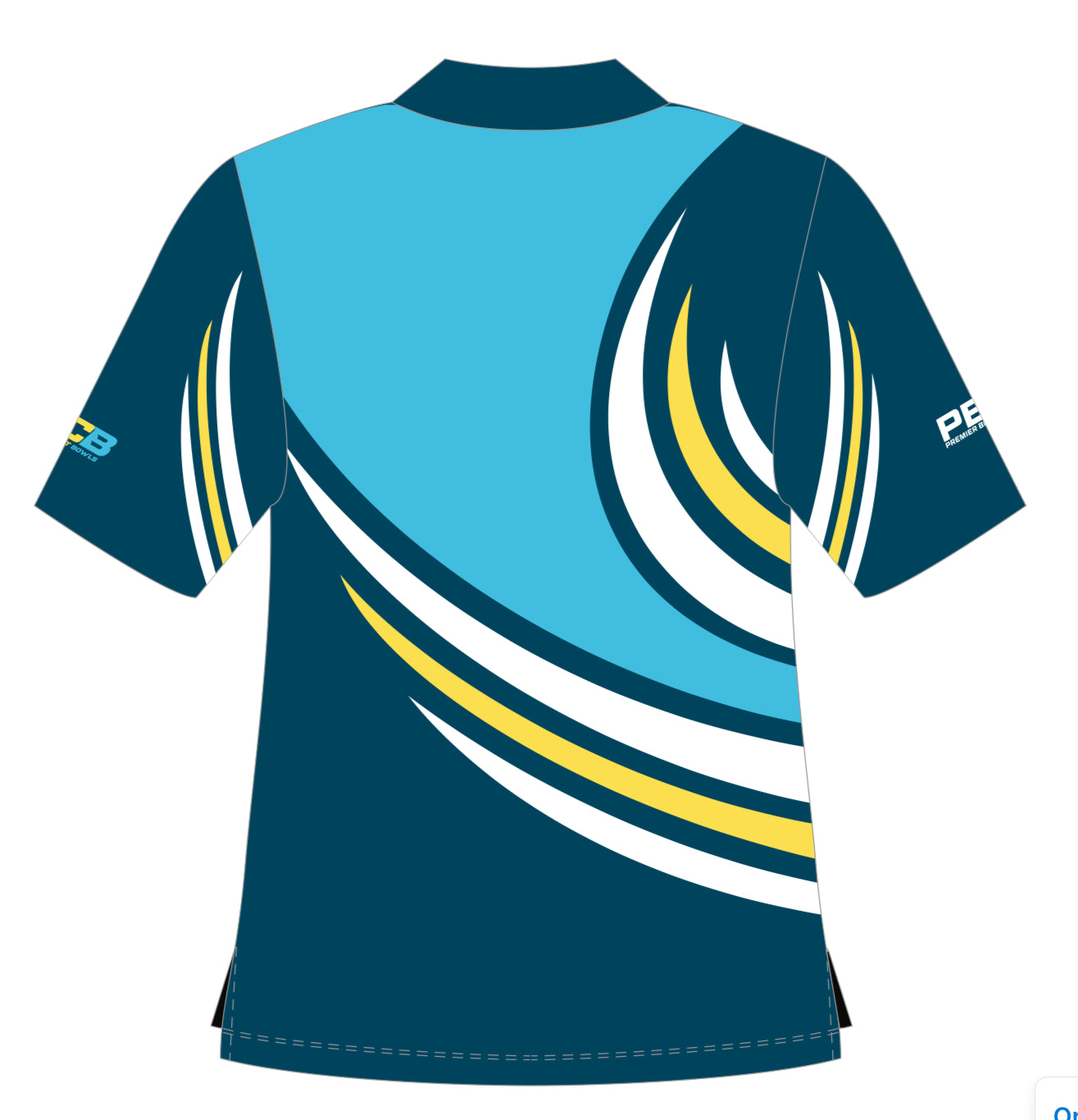Mona Vale Bowling Club Ladies Short Sleeve Polo